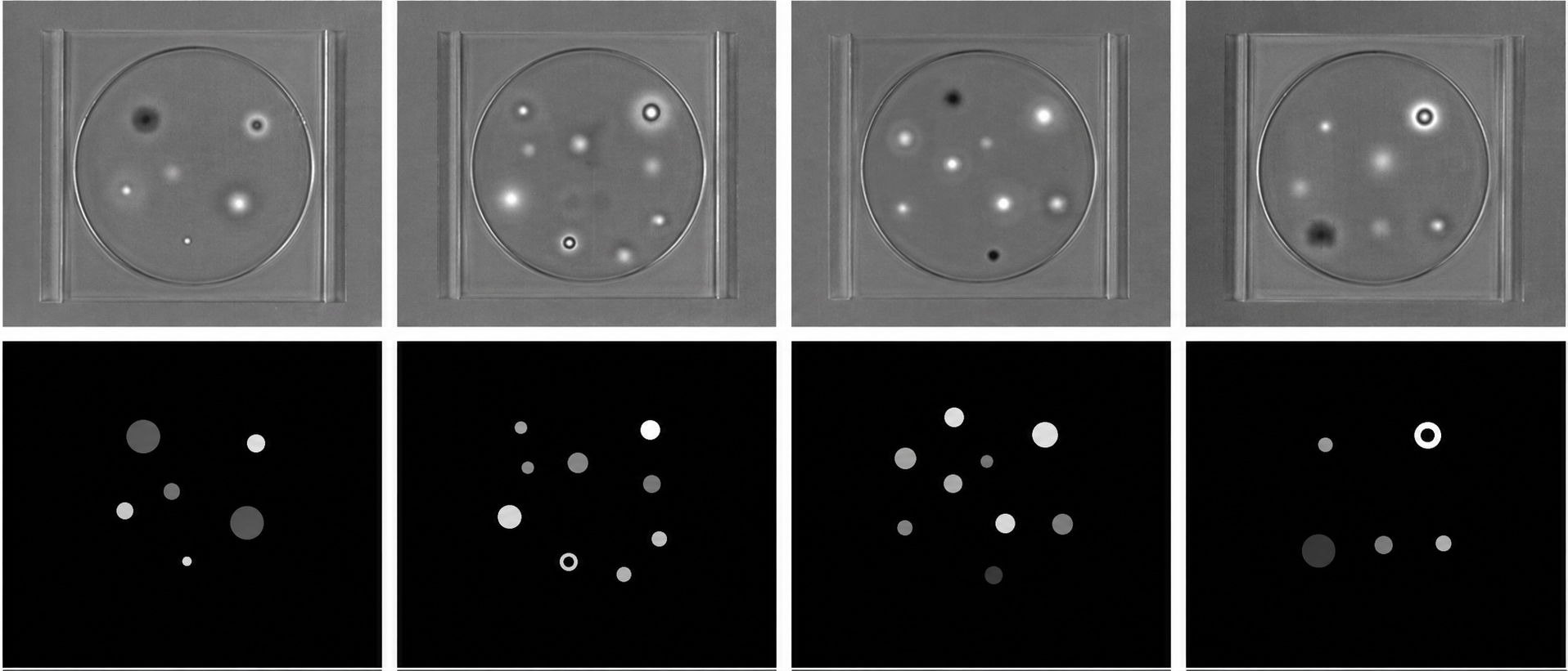 Visualización térmica de interior de objeto industrial